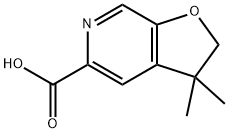 3,3-dimethyl-2,3-dihydrofuro[2,3-c]pyridine-5-carboxylic acid|478148-68-4