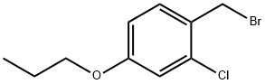 1-(bromomethyl)-2-chloro-4-propoxybenzene,478929-74-7,结构式