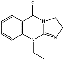 2,10-DIHYDRO-10-ETHYLIMIDAZO(2,1-B)QUINAZOLINE-5(3H)-ONE Struktur