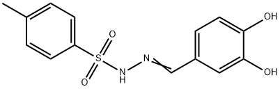 (E)-N'-(3,4-dihydroxybenzylidene)-4-methylbenzenesulfonohydrazide Structure