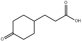 3-(4-氧代环己基)丙酸,4883-70-9,结构式
