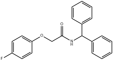 488825-50-9 N-(diphenylmethyl)-2-(4-fluorophenoxy)acetamide