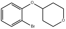 4-(2-bromophenoxy)tetrahydro-2H-Pyran Structure