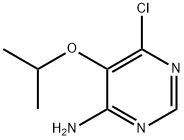 6-氯-5-异丙氧基嘧啶-4-胺,5018-43-9,结构式