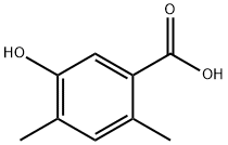 5-羟基-2,4-二甲基苯甲酸,50790-68-6,结构式