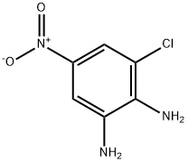 3-氯-5-硝基苯-1,2-二胺, 51009-73-5, 结构式