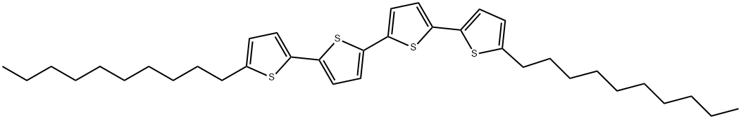 5,5'''-二癸基-2,2':5',2'':5'',2'''-四噻吩,514188-77-3,结构式