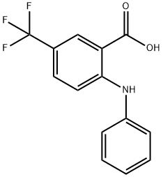 2-(Phenylamino)-5-(trifluoromethyl)benzoic acid Structure