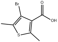 4-bromo-2,5-dimethylthiophene-3-carboxylic acid,518330-09-1,结构式