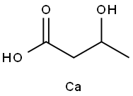 3-羟基丁酸钙,51899-07-1,结构式