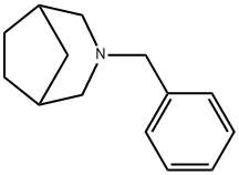 3-benzyl-3-azabicyclo[3.2.1]octane 化学構造式