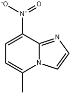 5-Methyl-8-nitro-imidazo[1,2-a]pyridine 结构式