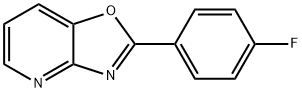 2-(4-氟苯基)噁唑并[4,5-B]吡啶, 52333-47-8, 结构式