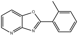 2-(o-Tolyl)oxazolo[4,5-b]pyridine,52333-63-8,结构式