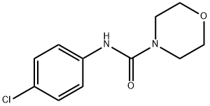 MORPHOLINE-4-CARBOXYLIC ACID (4-CHLORO-PHENYL)-AMIDE 结构式