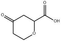 4-OXOTETRAHYDRO-2H-PYRAN-2-CARBOXYLIC ACID,5270-59-7,结构式