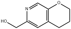 3,4-dihydro-2H-Pyrano[2,3-c]pyridine-6-methanol Struktur