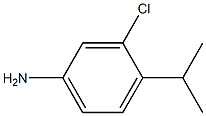 3-chloro-4-isopropylaniline Structure