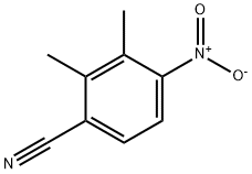 2,3-Dimethyl-4-nitrobenzonitrile Structure