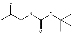N-BOC, N-METHYLAMINOACETONE, 532410-39-2, 结构式