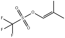 2-Methyl-1-propenyl Trifluoromethanesulfonate 化学構造式