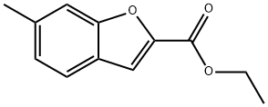 ethyl 6-methylbenzofuran-2-carboxylate 化学構造式