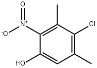 4-Chloro-3,5-dimethyl-2-nitrophenol Struktur