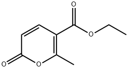 ethyl 6-methyl-2-oxo-2H-pyran-5-carboxylate Structure