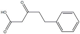 3-oxo-5-phenylpentanoic acid Structure