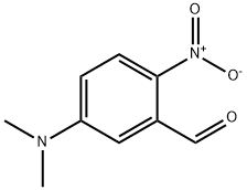 5-(dimethylamino)-2-nitrobenzaldehyde 化学構造式