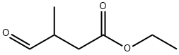 3-メチル-4-オキソブタン酸エチル 化学構造式