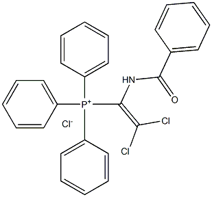 (1-BENZOYLAMINO-2,2-DICHLORO-VINYL)-TRIPHENYL-PHOSPHONIUM, CHLORIDE