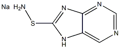 Azathioprine sodium Struktur