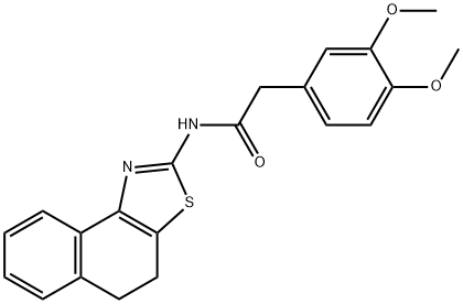 N-(4,5-dihydronaphtho[1,2-d]thiazol-2-yl)-2-(3,4-dimethoxyphenyl)acetamide