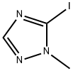 5-IODO-1-METHYL-1H-1,2,4-TRIAZOLE, 55847-42-2, 结构式