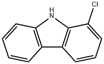 1-氯咔唑, 5599-70-2, 结构式