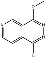 1-chloro-4-methoxypyrido[3,4-d]pyridazine 化学構造式