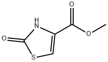 2-氧代-2,3-二氢噻唑-4-羧酸甲酯 结构式