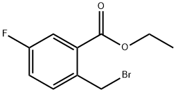 Ethyl 2-(bromomethyl)-5-fluorobenzoate Structure