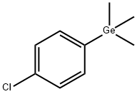 (4-Chlorophenyl)trimethylgermane Structure