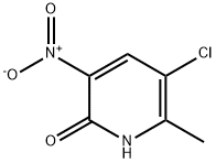5-Chloro-6-methyl-3-nitro-1H-pyridin-2-one Structure