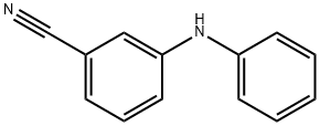 3-(phenylamino)benzonitrile 结构式