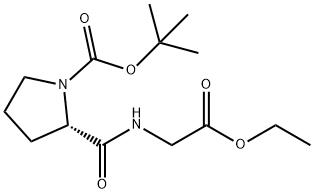 Glycine, 1-[(1,1-dimethylethoxy)carbonyl]-L-prolyl-, ethyl ester