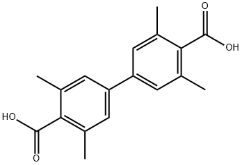 3,3',5,5'-四甲基-4,4'-联苯二甲酸,58019-29-7,结构式