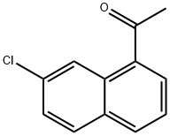 1-(7-chloronaphthalen-1-yl)ethanone Structure