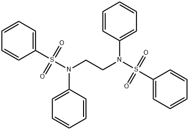 N,N'-1,2-ethanediylbis(N-phenylbenzenesulfonamide) Struktur
