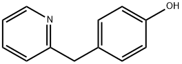 4-(pyridin-2-ylmethyl)phenol, 58498-11-6, 结构式