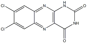 7,8-Dichloroalloxazine Structure