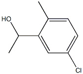 1-(5-Chloro-2-methylphenyl)ethanol Structure