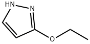 3-エトキシ-1H-ピラゾール 化学構造式